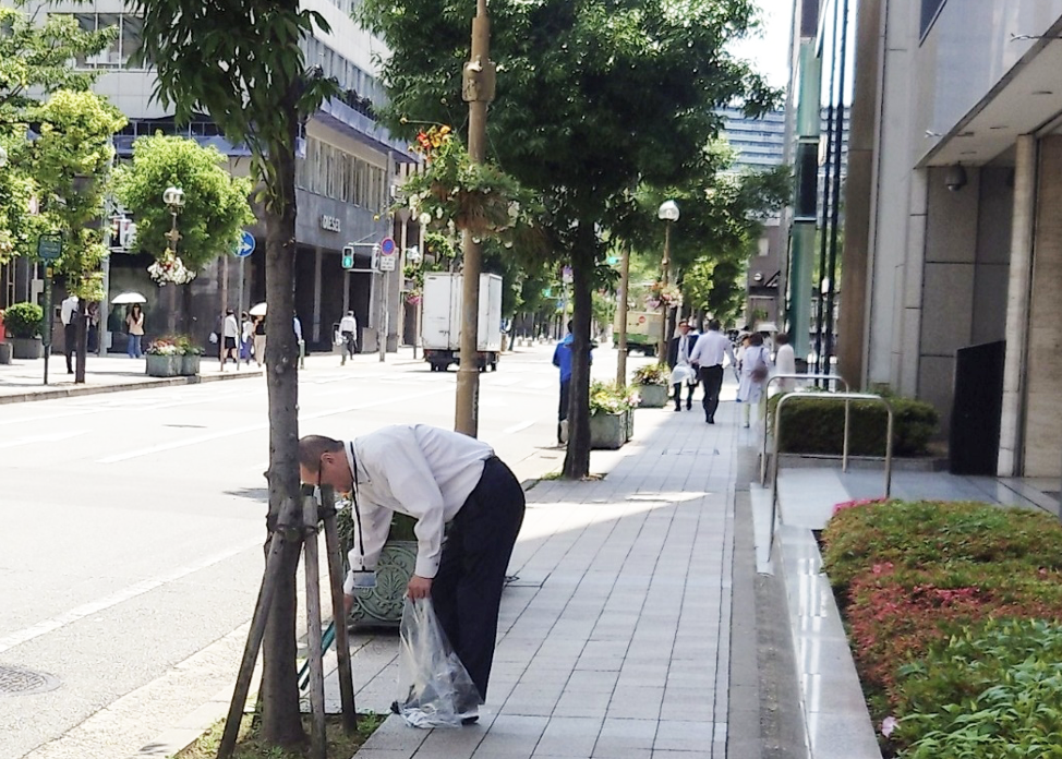 「クリーン作戦」に参加しました 写真2